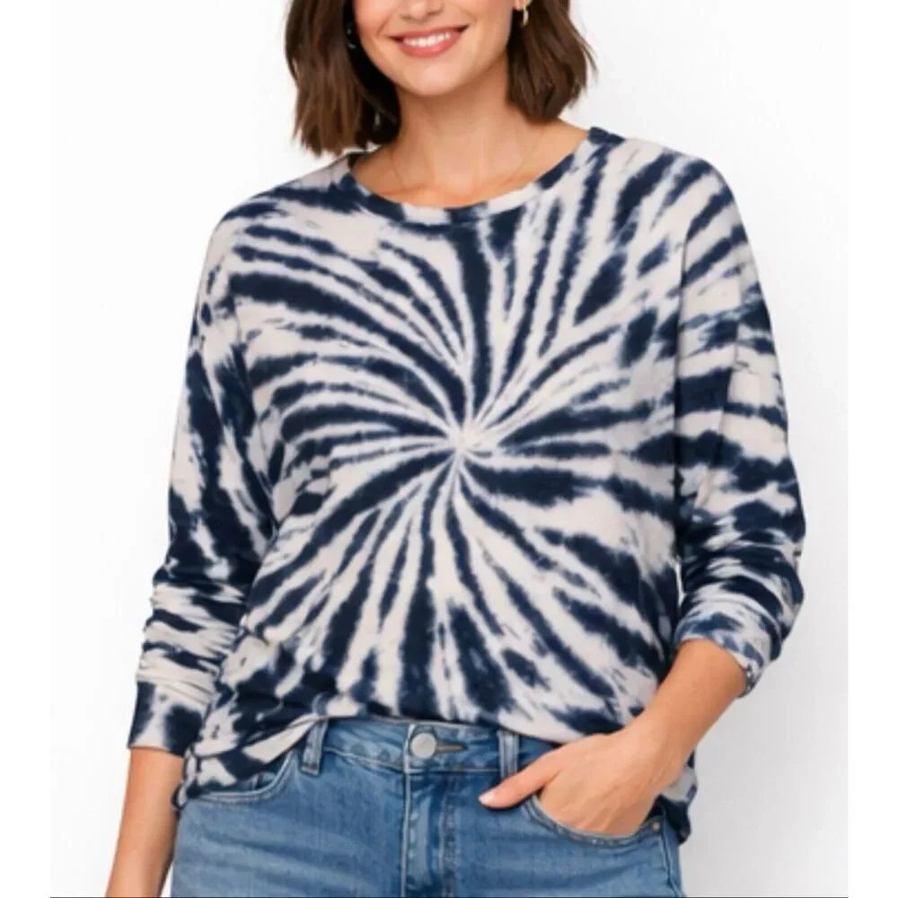 Aeropostale the OG Tee Collection tie die long sleeve boyfriend shirt small